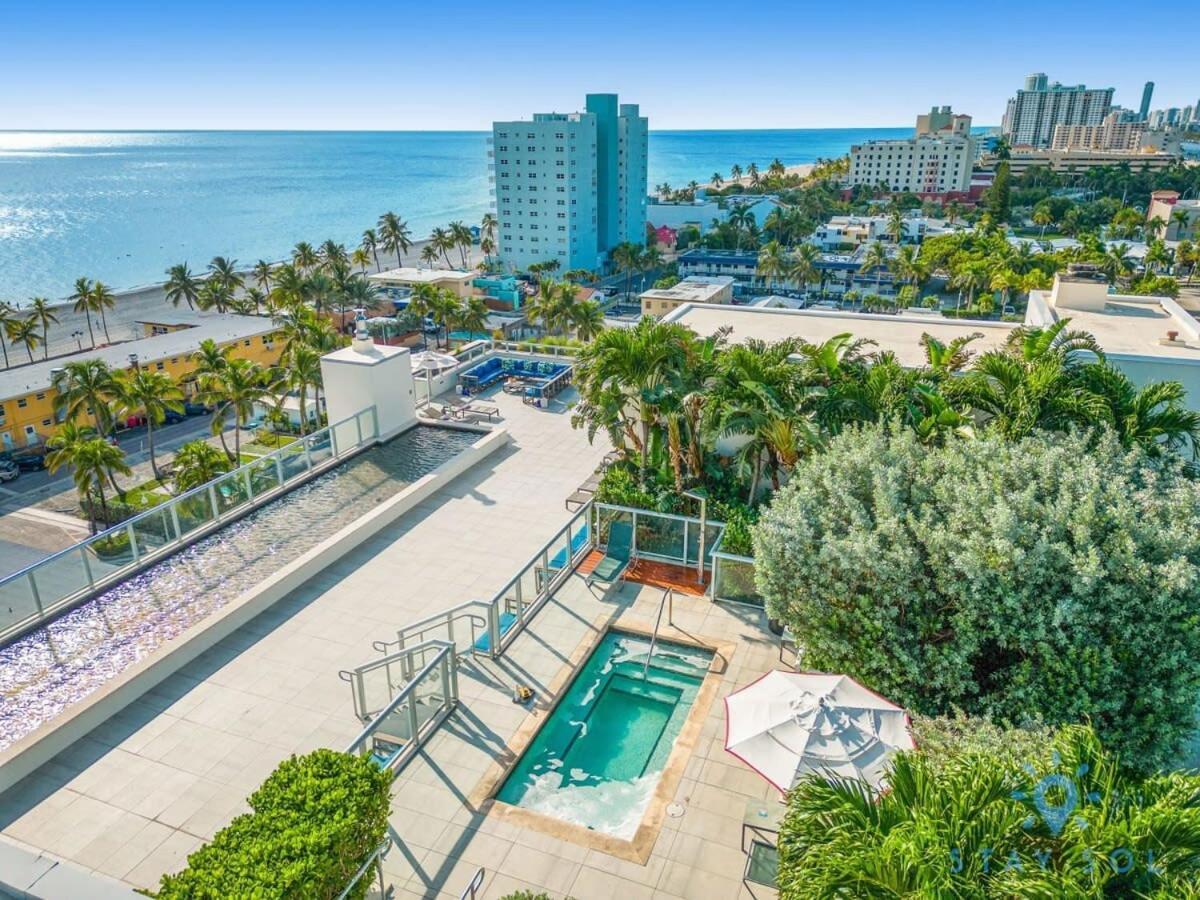 Perfect Relax - Rooftop Pool - Gym - Hot Tub Hollywood Luaran gambar