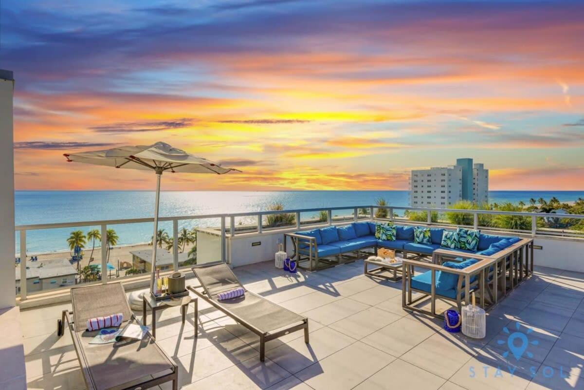 Perfect Relax - Rooftop Pool - Gym - Hot Tub Hollywood Luaran gambar