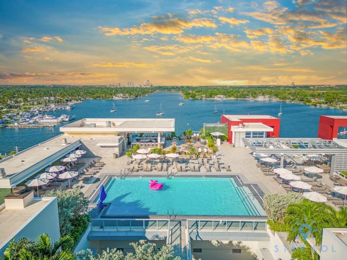Perfect Relax - Rooftop Pool - Gym - Hot Tub Hollywood Luaran gambar